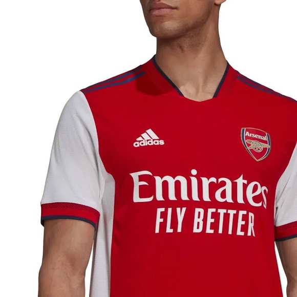 🏴󠁧󠁢󠁥󠁮󠁧󠁿NWT [S] adidas Arsenal 2021-22 Home Jersey; - Picture 6 of 6